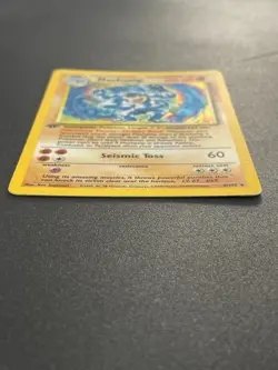 Machamp 8/102 Holo Rare 1st Edition Card WOTC Pokemon Base Set Deck Exclusive - Image 2
