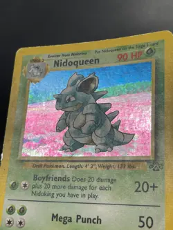 Nidoqueen 7/64 Holo Rare Unlimited Card WotC Pokemon Jungle - Image 3
