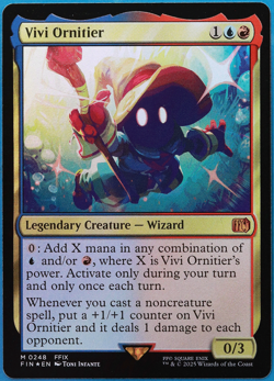 Vivi Ornitier FOIL Final Fantasy MINT Mythic Rare CARD (503740) ABUGames - Image 1