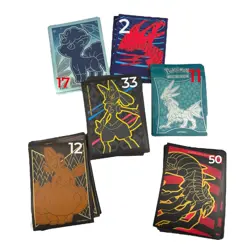 Pokemon Card Sleeves Lot 125+ ETB Sleeves - Image 1