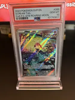 Pokemon Center Scream Tail SVP Card PSA 10 - Image 1