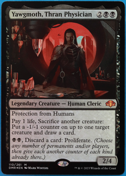Yawgmoth, Thran Physician FOIL Dominaria Remastered MINT CARD (503738) ABUGames - Image 1