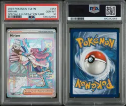 Miriam 251/198 Special Illustration Rare PSA 10 GEM MINT 2023 Pokemon Card - Image 3