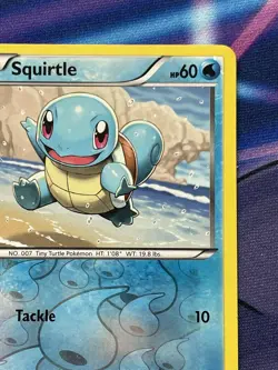 Squirtle 24/135 Reverse Holo Plasma Storm Pokemon Card NM - Image 3