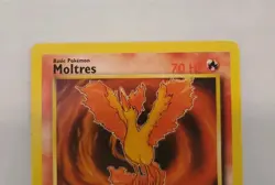 Moltres 27/62 Fossil Unlimited Non Holo Rare WotC 1999 Vintage Pokemon TCG Card - Image 2