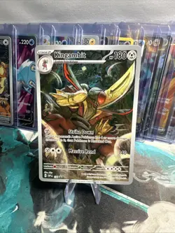 Kingambit 130 SV Promo Card Scarlet & Violet Holo Full-Art 2024 Pokemon TCG - Image 1