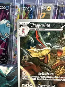 Kingambit 130 SV Promo Card Scarlet & Violet Holo Full-Art 2024 Pokemon TCG - Image 2
