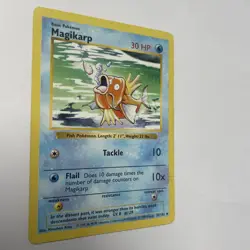 Magikarp 35/102 Shadowless Base Set Pokemon Card WOTC 1999 Light play - Image 3