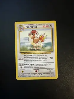 Pokemon Card - Pidgeotto Base Set 22/102 Rare NM/MT Vintage WOTC - Image 1