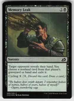 Memory Leak Foil C Ikoria: Lair of Behemoths 95 MTG - Image 1