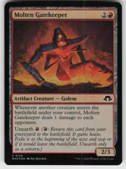 Molten Gatekeeper Foil C Modern Horizons 3 128 MTG - Image 1