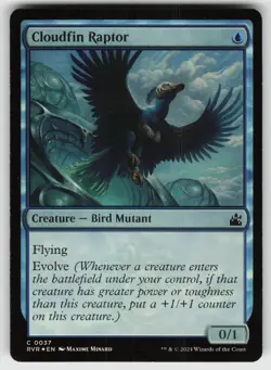 Cloudfin Raptor Foil C Ravnica Remastered 37 MTG - Image 1
