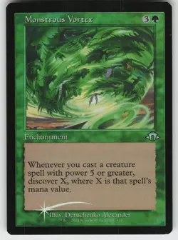 Monstrous Vortex (Retro Frame) Foil U Modern Horizons 3 427 MTG - Image 1