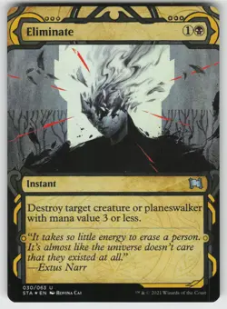 Eliminate (Foil Etched) Foil U Strixhaven: Mystical Archives 30 MTG - Image 1