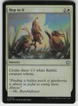 Hop to It Foil U Bloomburrow 16 MTG - Image 1