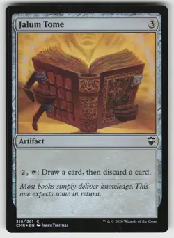 Jalum Tome Foil C Commander Legends 318 MTG - Image 1