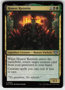 Honest Rutstein Foil U Outlaws of Thunder Junction 207 MTG - Image 1