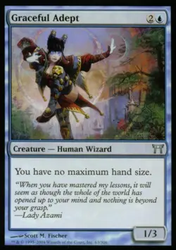 Graceful Adept - Medium Play MTG Champions of Kamigawa - Image 1