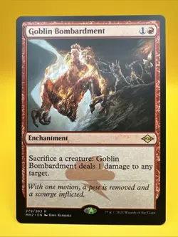 x1 Goblin Bombardment | Modern Horizons 2 | NM | Magic MTG [freshpullsco] - Image 1