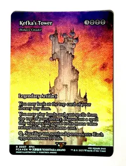 2025 MTG Final Fantasy KEFKA’S TOWER - Bolas's Citadel (Showcase FOIL) #0007 NM - Image 1