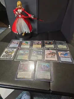 Mtg Final Fantasy Rare Foil Extended Art Through The Ages Lot (12) - Image 1