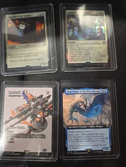 Mtg Final Fantasy Rare Foil Extended Art Through The Ages Lot (12) - Image 5