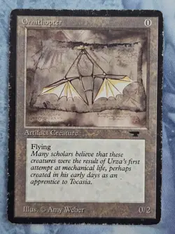Ornithopter x 2 - Antiquities - Magic the Gathering - MTG - Heavy Play - Image 2