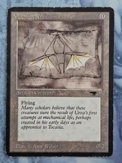 Ornithopter x 2 - Antiquities - Magic the Gathering - MTG - Heavy Play - Image 4