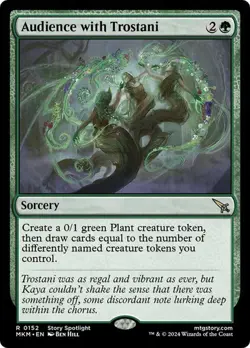 Audience with Trostani Murders at Karlov Manor MTG MAGIC SORCERY RARE - Image 1