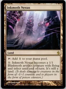Inkmoth Nexus 145 Mirrodin Besieged NM/EX MTG NICE!!! - Image 1