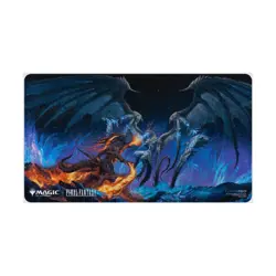 Ultra Pro Official MtG Final Fantasy Playm Bahamut and Ifrit Holofoil Pla New - Image 1