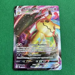 Pokemon Mimikyu VMAX (Holo) Brilliant Stars 069/172 Rare Halo NM/Unplayed - Image 1