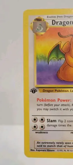 DRAGONITE 19/62 FOSSIL 1ST EDITION RARE NON HOLO - POKEMON TCG NM - Image 4