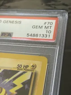Pikachu 70/111 2000 Pokemon Neo Genesis Unlimited PSA 10 GEM MT WOTC - Image 5