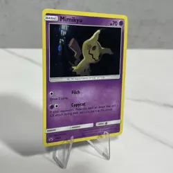Pokemon TCG Mimikyu SM99 Sun & Moon Cosmos Holo Black Star Promo - Near Mint - Image 3
