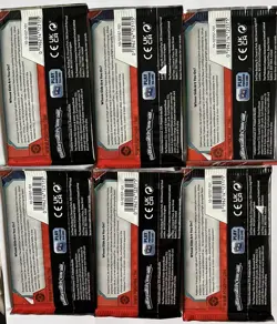 POKEMON Scarlet & Violet Destined Rivals LOT of (6) Booster Packs Factory Sealed - Image 2