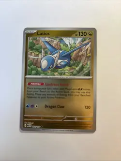 LATIOS 101/132 REVERSE HOLO UNCOMMON POKEMON TCG: MEGA EVOLUTION BASE SET NM - Image 1