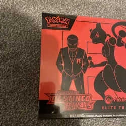 Destined Rivals Pokemon Center Exclusive Elite Trainer Box ETB in Acrylic Case - Image 5