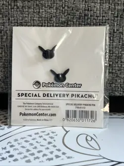 Special Delivery Pikachu Pokemon Pin - Pokemon Center Exclusive New Sealed - Image 2