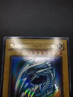 YUGIOH 2003 | BLUE-EYES W. DRAGON | SDK-G001 | OLD PRINT GERMAN | EXCELLENT - Image 4