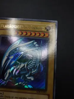 YUGIOH 2003 | BLUE-EYES W. DRAGON | SDK-G001 | OLD PRINT GERMAN | EXCELLENT - Image 5