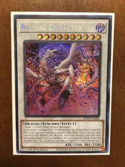 Yugioh - Bystial Dis Pater MP24-EN084 - 1st Edition - NEAR MINT/MINT - Image 1