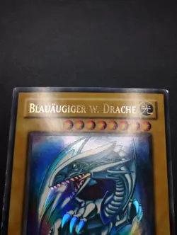 YUGIOH 2003 | BLUE-EYES W. DRAGON | SDK-G001 | 1ST EDT | GERMAN | VG-EX (MP) - Image 4