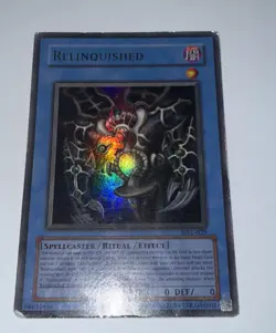 Yugioh Relinquished MRL-029 Ultra Rare Unl Original NA PRINT (HP) - Image 1