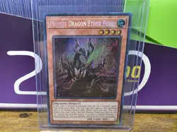 Yugioh Primite Dragon Ether Beryl BLMM-EN130 1st Edition Secret Rare - Image 2