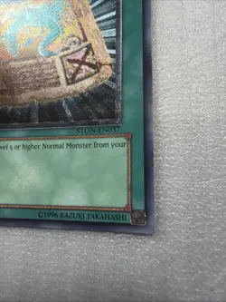 Yugioh! Ancient Rules - STON-EN037 - Ultimate Rare - LP - Image 3