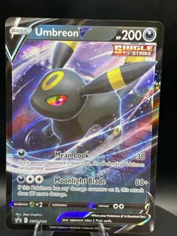 Umbreon V SWSH203 SWSH: Sword & Shield Promo Cards Holo Pokemon Mint - Image 1