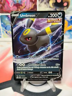 Pokemon Card TCG Umbreon V SWSH Black Star Promos SWSH203 Holo Promo NM/M - Image 2