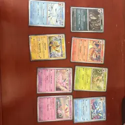Prismatic Evolutions Costco 8 Mini Tin Cosmos Promo Cards SET #5 - Image 1