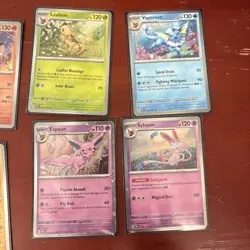 Prismatic Evolutions Costco 8 Mini Tin Cosmos Promo Cards SET #5 - Image 3